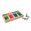 GIOCO DEI FRANCOBOLLI CON SCATOLA