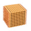 CUBO DI 1000 PERLE ORO