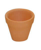 VASETTO TERRACOTTA DIAM. CM. 5 - SET 10 PEZZI