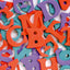 FORME EDUCATIVE EVA - CONF. 4 BUSTAE 78 PZ. - LETTERE