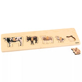 INCASTRI 1-3 ANNI: 5 ANIMALI DELLA FATTORIA