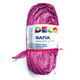 RAFIA NATURALE - PACCHETTO GR.50 - ROSA FUXIA