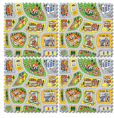 Puzzle Eva Città Cm. 92X92X1,4