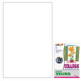 VELINA CM.50X76 - BUSTA 24 FG. - BIANCO