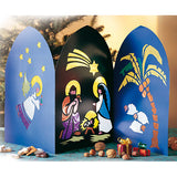 VELINA CM.50X76 - BUSTA 24 FG. - AZZURRO