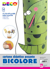 CARTONCINI PESANTI CM.35X50 - CONF. 10 FG. - COLOR