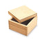 SCATOLA LEGNO CON COPERCHIO CM.10X10X6,5