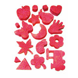 TIMBRI IN SPUGNA - BUSTA 16 PZ. - SOGGETTI ASSORTI