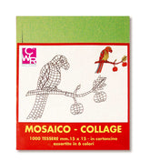 MOSAICO IN CARTONC. - BUSTA 1000 TESSERE - COL.ASS