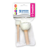 TAMPONI PER STENCIL - BLISTER 2 PZ.