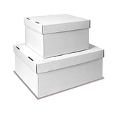 SCATOLA CON COPERCHIO - BIANCA CM.31X23X14 - CONF.10