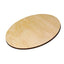 OVALE IN LEGNO CM.16X22