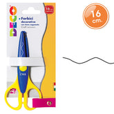FORBICI DECORATIVE CM.16 - ONDA GRANDE