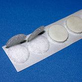 VELCRO ADESIVO DISCHETTI MM 19 - BUSTA 24 PZ.