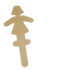 SAGOMA LEGNO BAMBINA 10 PZ.