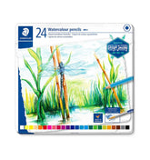 MATITE COLORATE ACQUARELLABILI STAEDTLER / 24