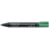 MARKER LUMOCOLOR PERMANENT STAEDTLER VERDE