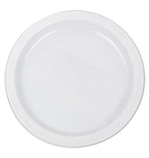 PIATTO RIGIDO DIAM.CM.22 - SET 4 PZ. - BIANCO