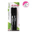 MARKER INDELEBILE PUNTA SCALPELLO - BLISTER 2 PZ. NERO