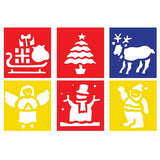 STENCIL CM.14X15 - SET 6 PZ. - NATALE 2