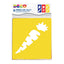 STENCIL CM.14X15 - SET 6 PZ. - VERDURE