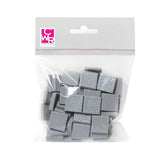 MOSAICO ARTISTICO MM.15X15 - BUSTA 50 PZ. - GRIGIO