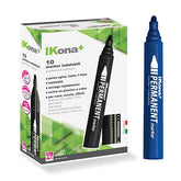 MARKER INDELEBILE PUNTA TONDA - BLU CONF. PZ. 10