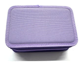 ASTUCCIO 3 ZIP PIENO B.COLOR VIOLA/LILLA