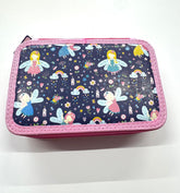 ASTUCCIO 3 ZIP PIENO FANTASY FATINE CON ALI