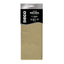 CARTA VELINA METAL 20 GR. BUSTA 5 FG. CM.50X76 - ORO