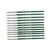 PENNELLO TONDO PELO BUE MANICO CORTO N. 02 - CONF.