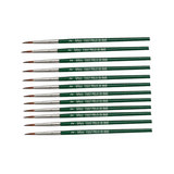 PENNELLO TONDO PELO BUE MANICO CORTO N. 02 - CONF.