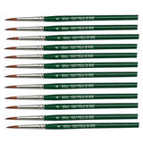 PENNELLO TONDO PELO BUE MANICO CORTO N. 04 - CONF.