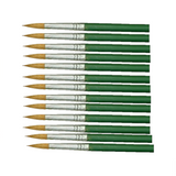 PENNELLO TONDO PELO BUE MANICO CORTO N. 07 - CONF.