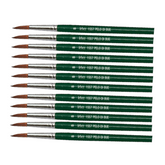 PENNELLO TONDO PELO BUE MANICO CORTO N. 08 - CONF.