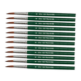 PENNELLO TONDO PELO BUE MANICO CORTO N. 08 - CONF.