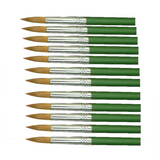 PENNELLO TONDO PELO BUE MANICO CORTO N. 09 - CONF.