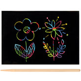 SCRATCH ART SET - GRAFFITI