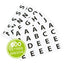STICKERS LETTERE MM. 40X40 - PZ. 800