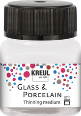 KREUL - GLASS & PORCELAIN 20 ML - MEDIUM DILUENTE