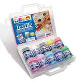 COLORI PER STOFFA - VALIGETTA 10 FLACONI ML.35 - C