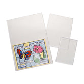 PLASTOVETRO LISCIO CM. 15X20 - CONF.5 PZ.