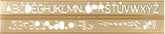 NORMOGRAFO SAGOMA UNICA MM . 20