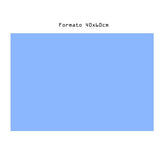 GOMMA CREPP CM. 60X40 BLU CHIARO