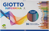 MATITE GIOTTO SUPERMINA 36 COLORI