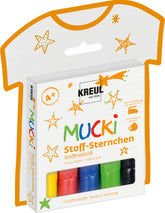 MUCKI - PENNA PER TESSUTI FANCY FABRIC - SET 5 ASS