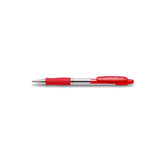 PENNA SFERA PILOT SCATTO SUPER GRIP F 0.7 ROSSO