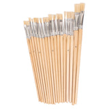 SET 18 PENNELLI IN 6 MISURE IN PURA SETOLA PIATTA