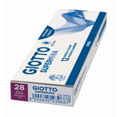 PASTELLO SUPERMINA GIOTTO ROSSO GERANIO PZ.12