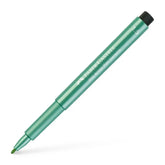 PENNA PITT ARTIST METALLIC FABER CASTELL 1.5MM VERDE